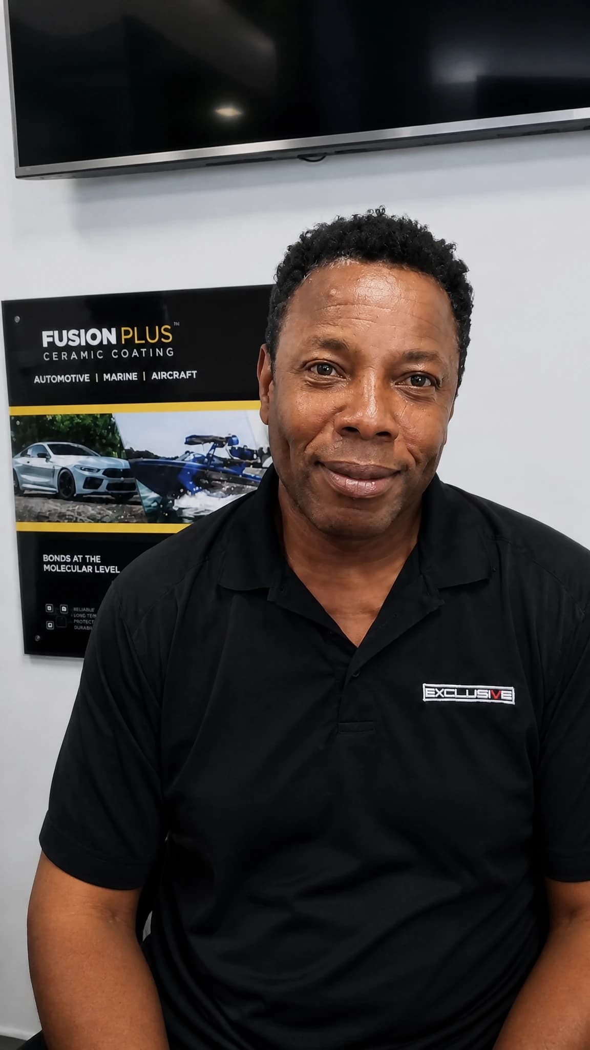 Brian Brown, owner of Exclusive Paint Protection