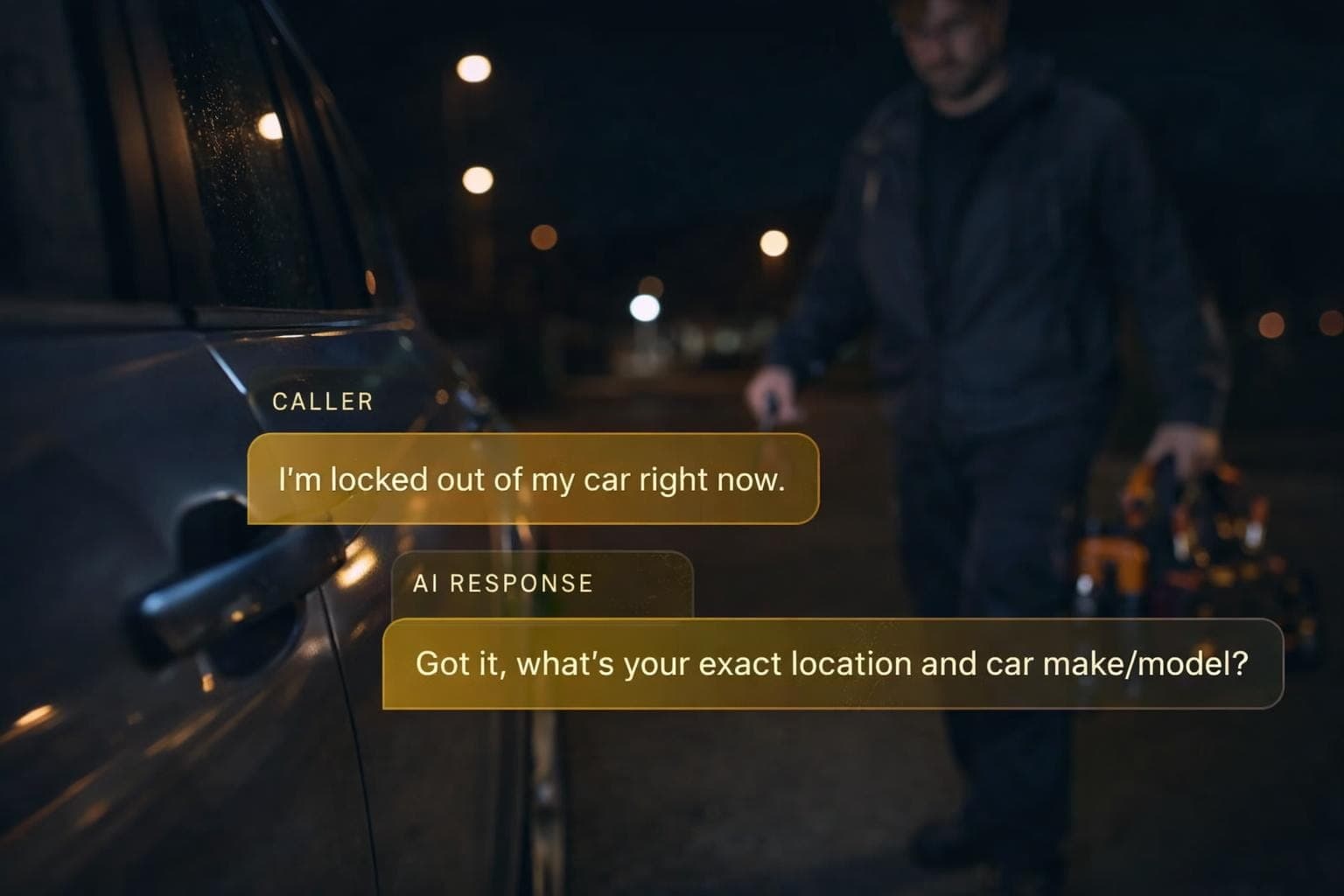 Emergency lockout dispatch