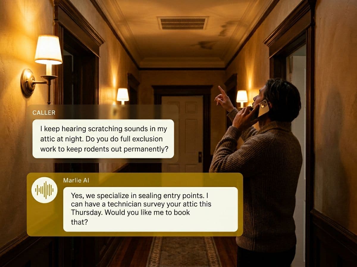 Inspection booking and lead capture