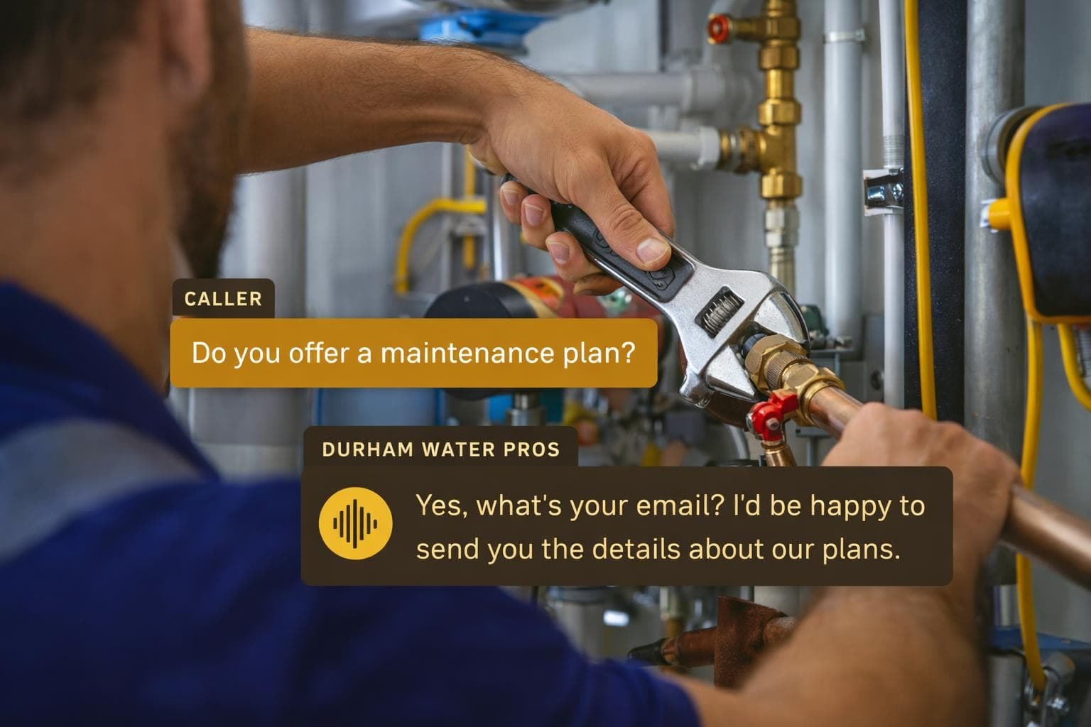 Why your plumbing business needs an AI answering service