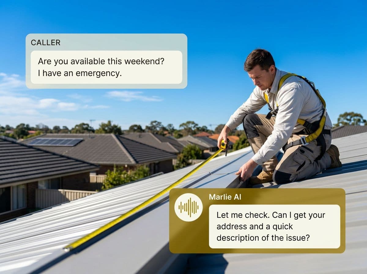 What is a roofing answering service?